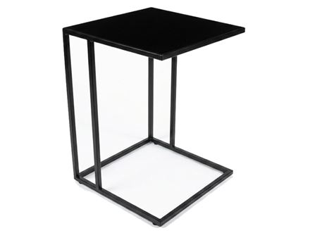 KITE- Slide Under Couch Table Metal Black