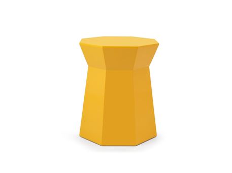 N1002B-Yellow Glossy End Table