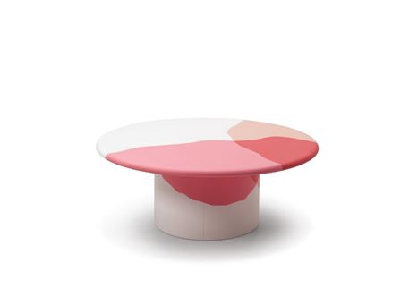 098E-Colored Drawing Coffee Table