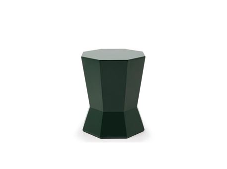 1002B.4-Black Green Glossy End Table