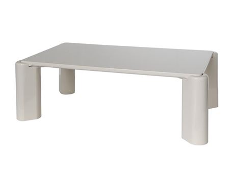 1B069-High Gloss Creamy Latte Coffee Table