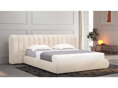 BREEZE-King Size Leather Bed
