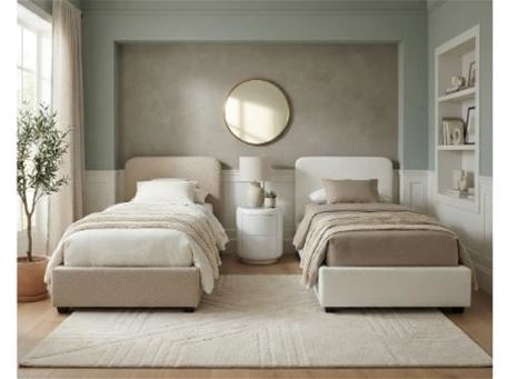 VENUS-Single Upholstered Bed