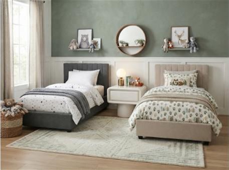 RIVA-Single Upholstered Bed