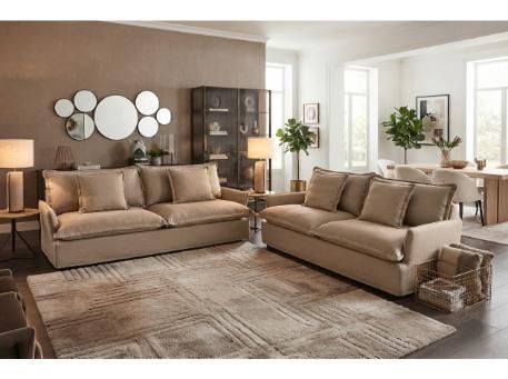 SIENNA-Modern Minimalist Sofa Set