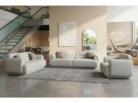 TERRAE-Modern Curved Minimalist Sofa Set