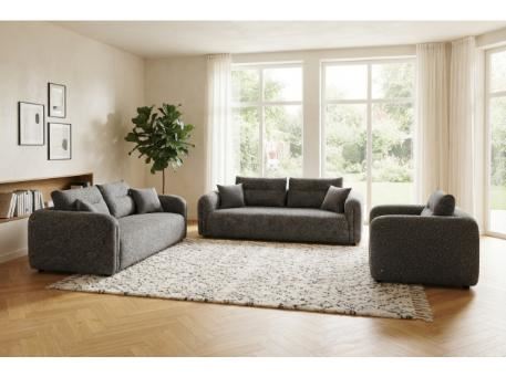 ALTITUDE-Contemporary Rounded Sofa Set