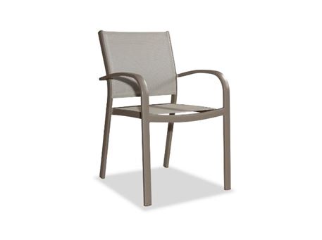 801SC3 - Champagne Outdoor Dining Chair