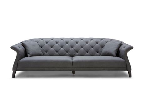 AIDEN - Grey Genuine Leather Set