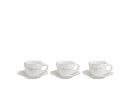 88492 - Porcelain Tea Cup + Saucer