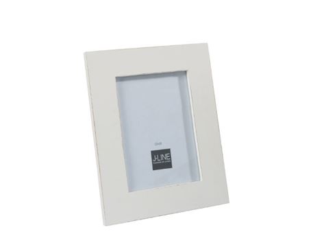 68199 - White Wooden Photo Frame