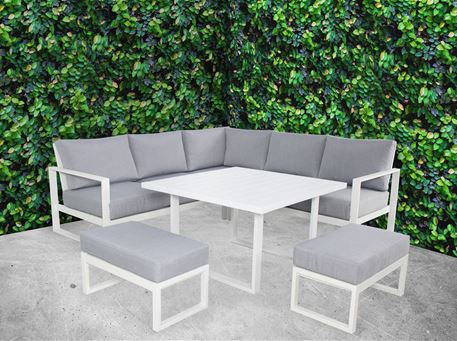 COLADA - Aluminum Outdoor Sectional Sofa Set