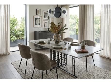 SUNNY - Local Rectangular  Ceramic Dining Table