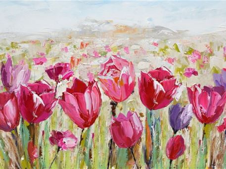 FR-H2-G18054-1C - Hand-Made Contemporary Oil Painting Artwork