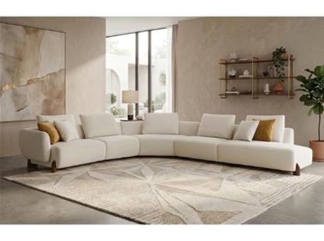 WHISPER - Simple Modern Living Room Sectional Sofa.