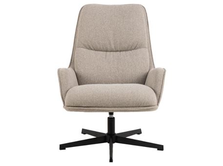 BOSLEY - Modern armchair with swivel function.