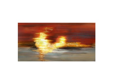 9706-2C - Hand-Made Contemporary Oil Painting Artwork 