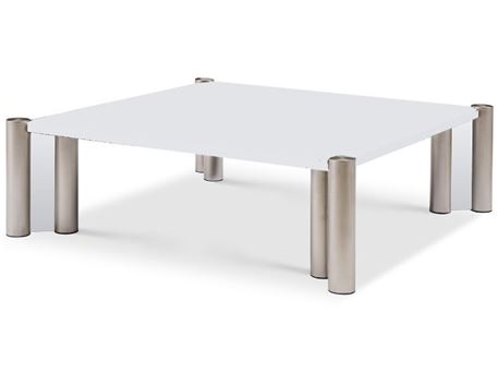 C19001 - Square White Coffee Table