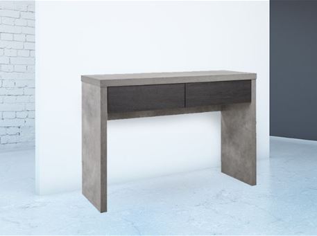 ESTONIE - Modern Simple Grey & Dark Oak Console