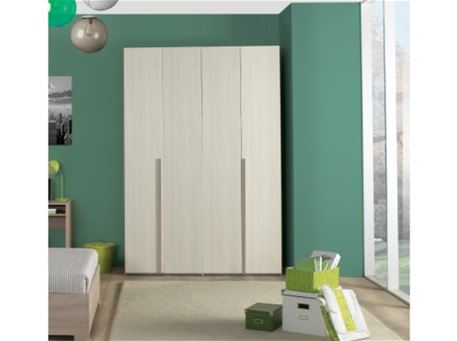 ERIKA - 4 Doors Off White Closet