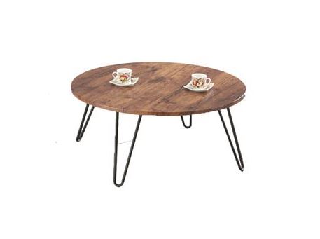 LICEO - Round Walnut Coffee Table 