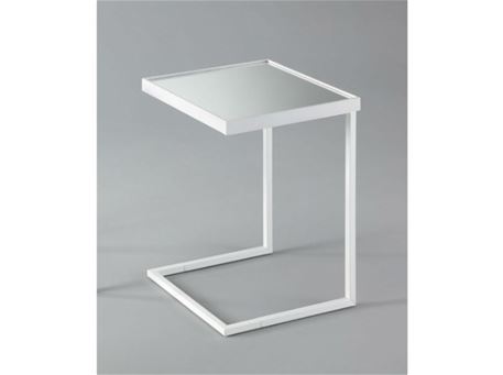 GABBRINI - Square Insert Side Table With A Mirror Top