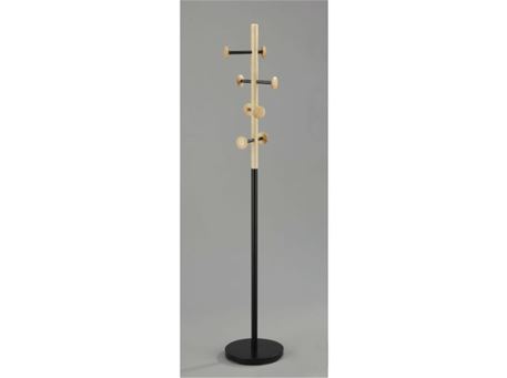 RABIELA - Black & Natural Color Coat Hanger