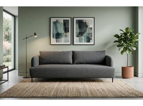 SPOT - Modern grey sofa,