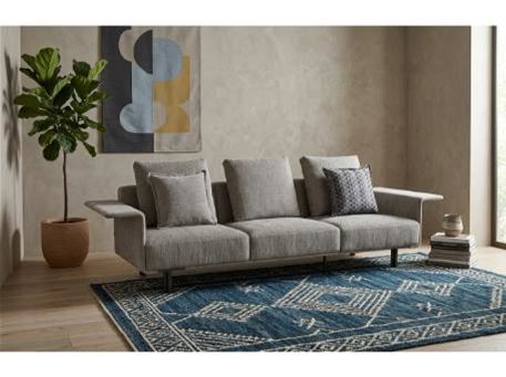 HA849 - Light Brown Modern Sofa 