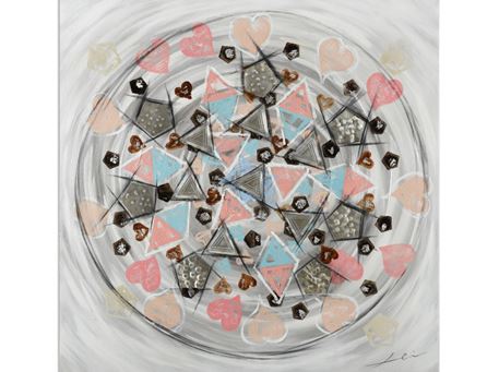 L-14526S-1 - Hand-Made Contemporary Oil Painting Artwork 