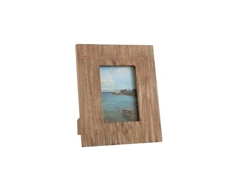 75424 - Photo Frame Square Wood Natural